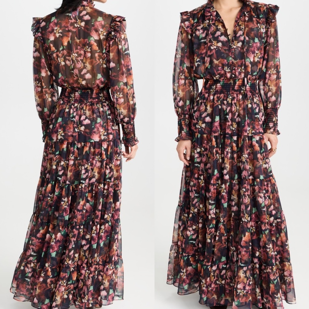 Misa Floral Maxi Dress